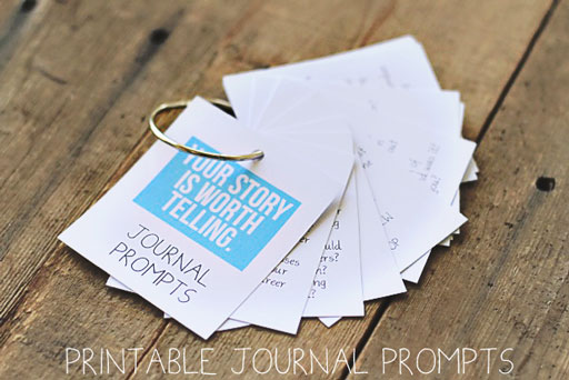 Free Journal Prompt Download via lilblueboo.com #theliljournalproject