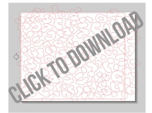 Free leopard print silhouette template via lilblueboo.com #silhouette