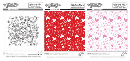 Valentine's Day Printables by Stephanie Corfee via lilblueboo.com