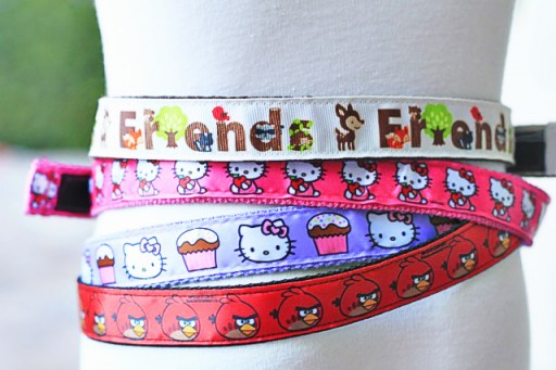 Easy DIY Belts (ribbon project ideas) via lilblueboo.com