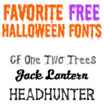 favorite free halloween fonts