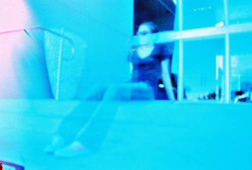 Self portrait using pinhole camera via lilblueboo.com