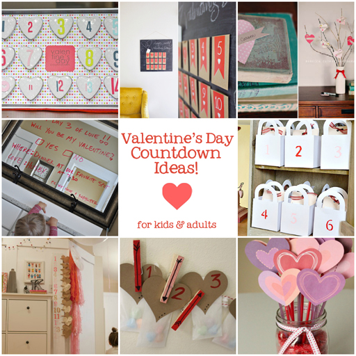 12 Fun Ways to Countdown to Valentine’s Day via lilblueboo.com