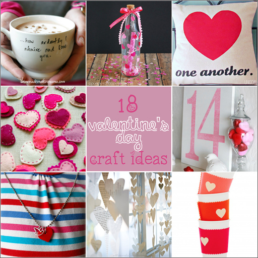 Valenine's Day DIY Craft Ideas via lilblueboo.com