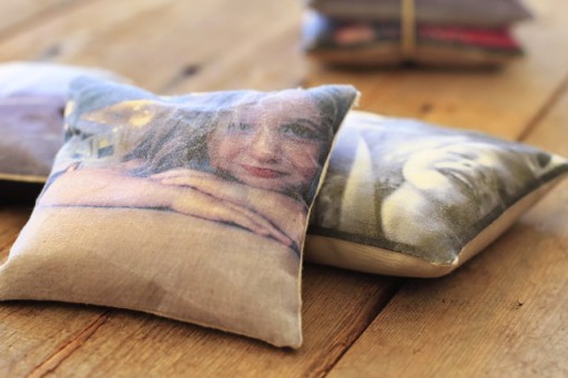 Make Personalized Photo Pillows via lilblueboo.com