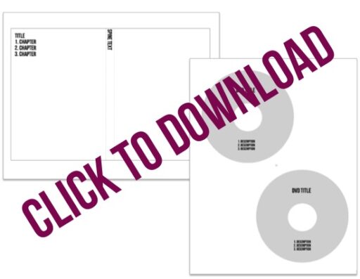 Free DVD and CD label templates via lilblueboo.com