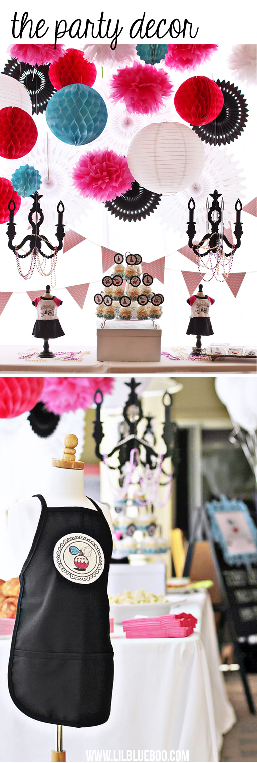 hair salon birthday party