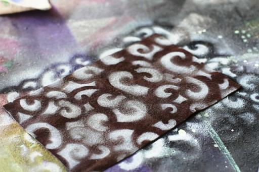 how to spraypaint leather or suede via lilblueboo.com