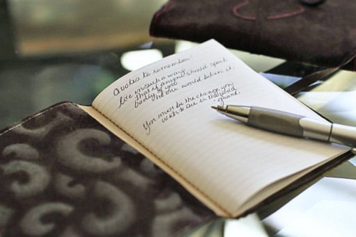 diy leather journal via lilblueboo.com #journal #travel #diy