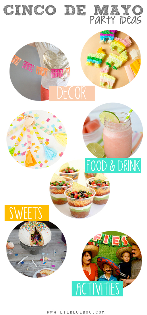 Cinco de Mayo Party Ideas via lilblueboo.com