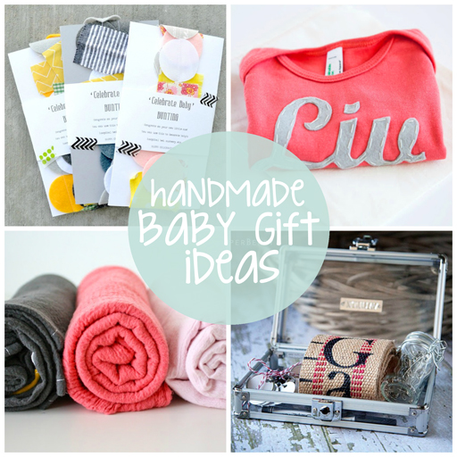 DIY Handmade Baby Gift Ideas via lilblueboo.com