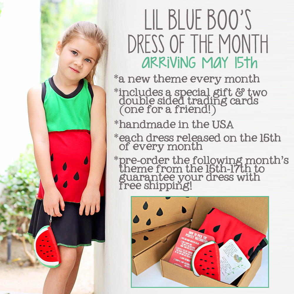 Lil Blue Boo's May 2013 Dress of the Month via lilblueboo.com