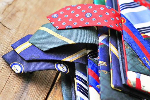 Recycled Tie Photo Album