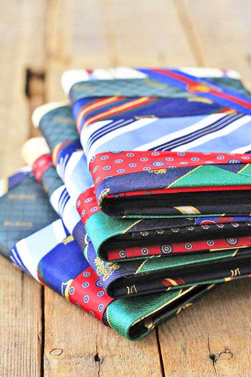 repurpose neckties via lilblueboo.com