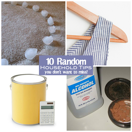 10 Random Household Tips You Don't Want to Miss via lilblueboo.com