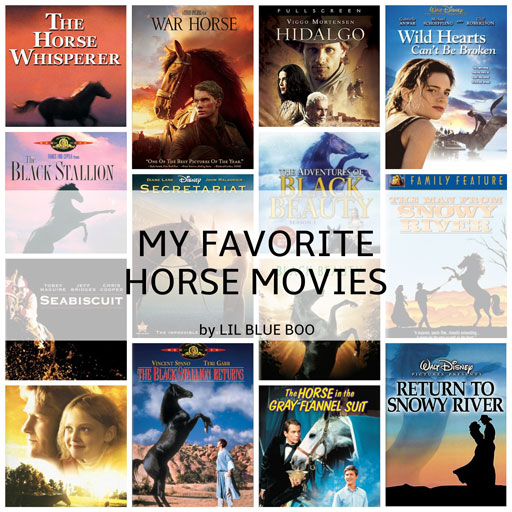 My top favorite horse movies by Lil Blue Boo