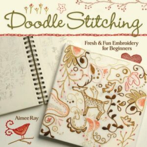 Doodle Stitching Fresh & Fun Embroidery via lilblueboo.com