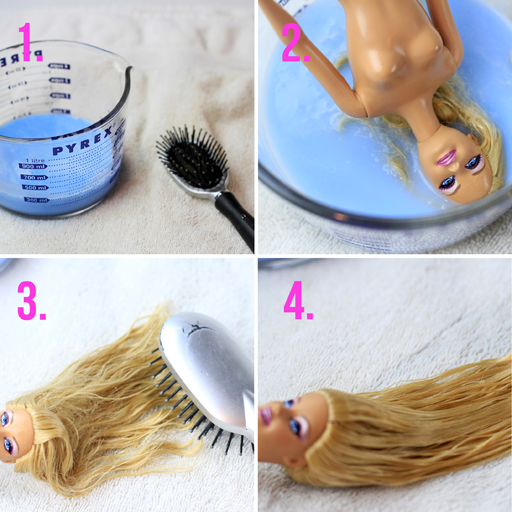 3 Ways to Fix Doll Hair Without Fabric Softener - wikiHow