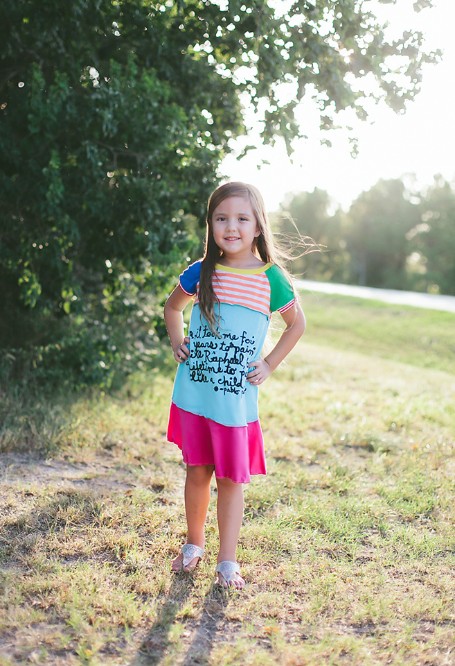 The Lil Blue Boo August Dress of the Month via lilblueboo.com Photography by Christina Anglum 