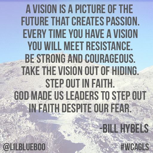 Willow Creek's Bill Hybels on being a leader. via lilblueboo.com #quote #wcagls