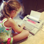 Nostalgia and a Typewriter via lilblueboo.com