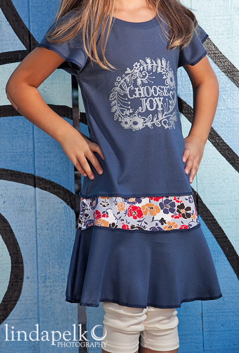 Choose Joy! Lil Blue Boo September 2013 Dress of the Month via lilblueboo.com