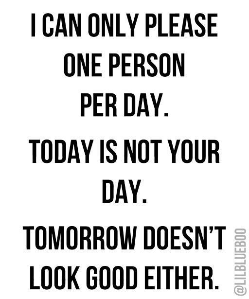I can only please one person per day via lilblueboo.com #quote