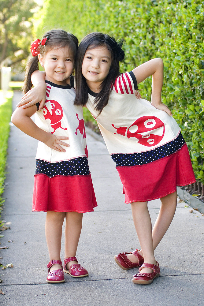 Ladybug dress from Lil Blue Boo! #ladybug 