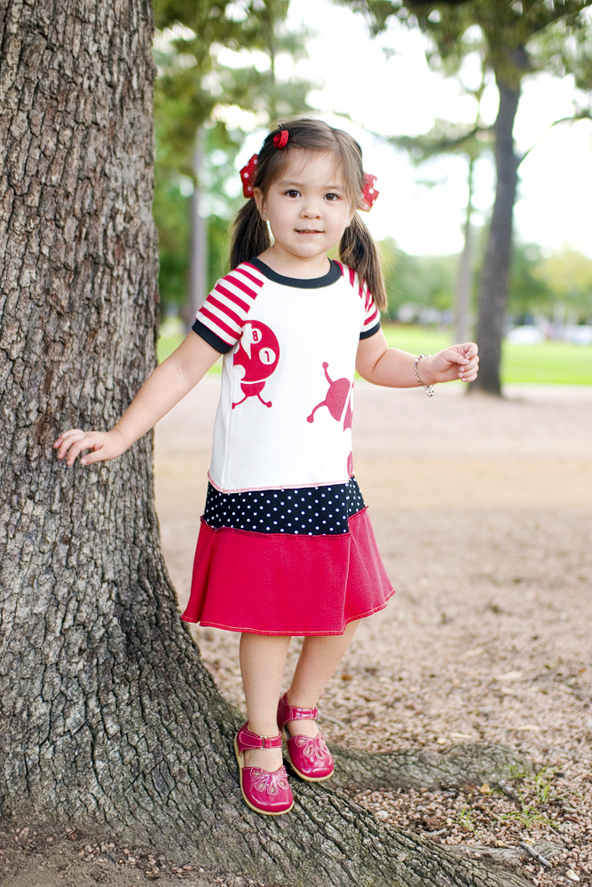 The Lil Blue Boo October 2013 Dress of the Month is all about Ladybugs! via lilblueboo.com #ladybug 