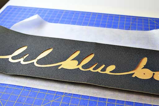 Custom grip tape longboard  via lilblueboo.com #skateboard #diy #gift #handmade 