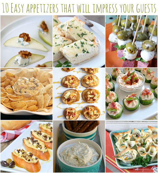 10 Easy Appetizer Ideas for you next Holiday Party via lilblueboo.com ...