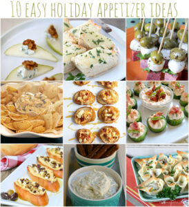 Easy Holiday Appetizer Ideas