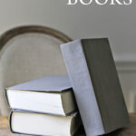 How to Make Chalk Paint Books via lilblueboo.com #diy #decor #homedecor #anniesloan