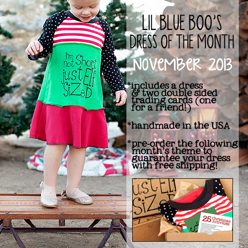 November 2013 Dress of the Month via lilblueboo.com