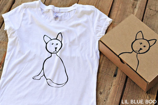 Craftaholics Anonymous®  How to Turn Kids Artwork into a T-shirt