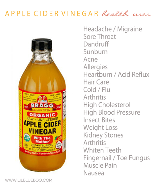 20+ Health Uses for Apple Cider Vinegar via Ashley Hackshaw / lilblueboo.com #health 