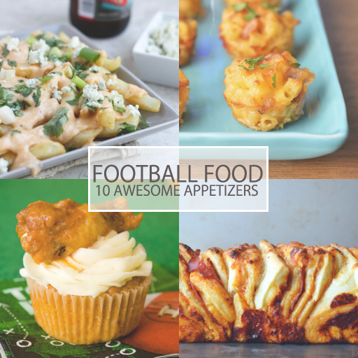 Super Bowl Sunday Appetizer Ideas via Ashley Hackshaw / lilblueboo.com #superbowl #football #appetizers