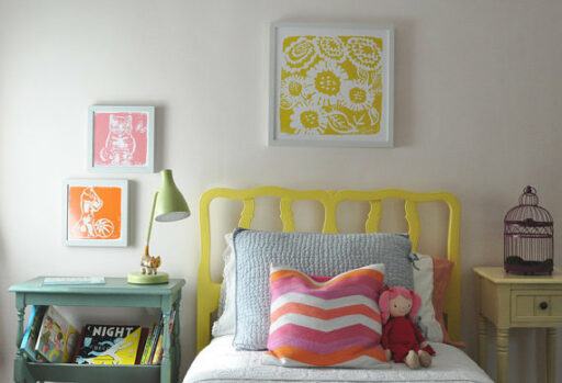 Sild Screened Art Prints for Big Girl Room | Ashley Hackshaw / lilblueboo.com