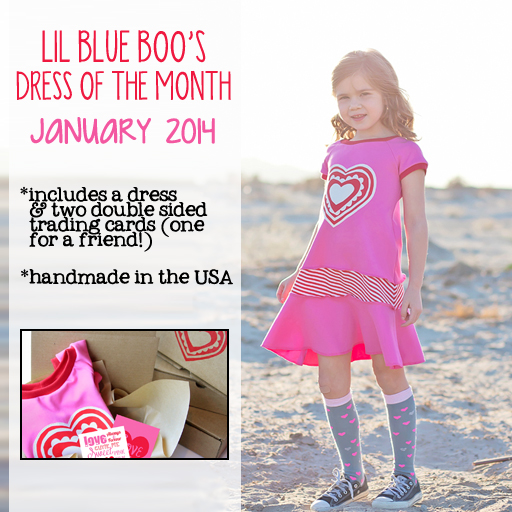 The January 2014 Dress of the Month via Ashley Hackshaw / lilblueboo.com