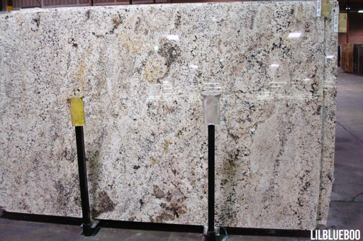 This is the granite used in our kitchen - Delicatus (black, white and gray)