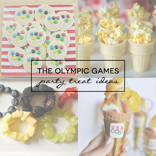 The Olympic Games Party Treat Ideas via Ashley Hackshaw / lilblueboo.com