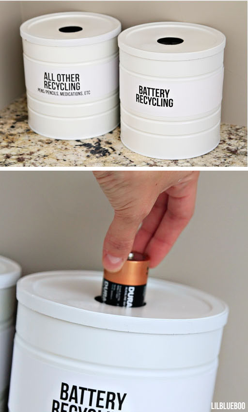 How to recycle batteries - Battery recycling station