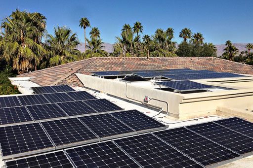 Solar Panels on Flat Roof