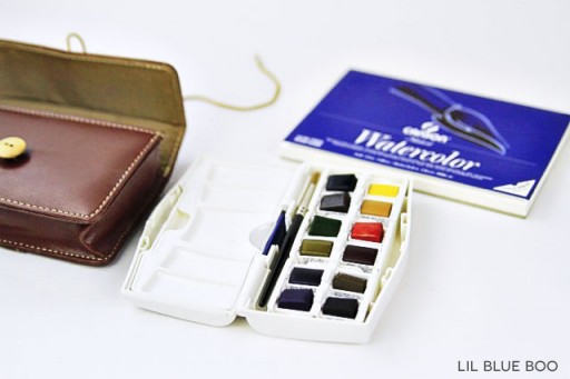 Pocket Box Travel Watercolors - For painting on the go!
