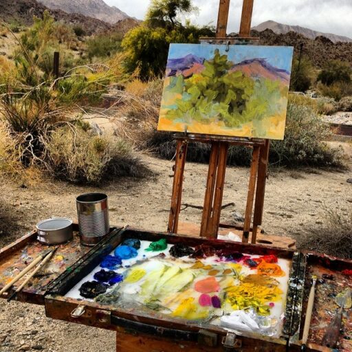 Plein Air Painting Palm Desert 