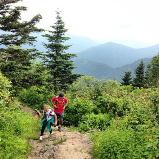 Waterrock Knob Hike off the Blue Ridge Parkway via Ashley Hackshaw / Lil Blue Boo 