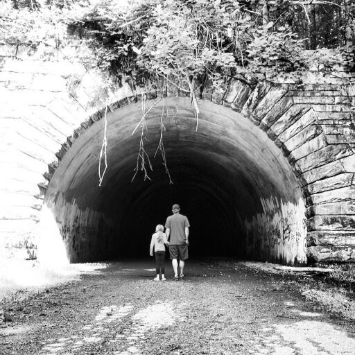 Things to do in Bryson City - The Road to Nowhere Tunnel in Smoky Mountains