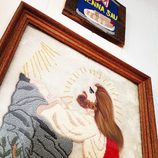 Jesus Art and Vienna Sausage by The Crafty Cowboy