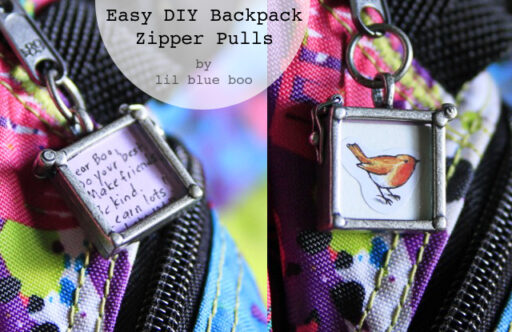 Easy DIY Backpack Zipper Pulls #diy #michaelsmakers #backtoschool