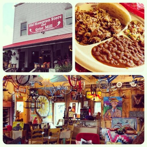 Old Hampton Store in Linville on Ruffin Street